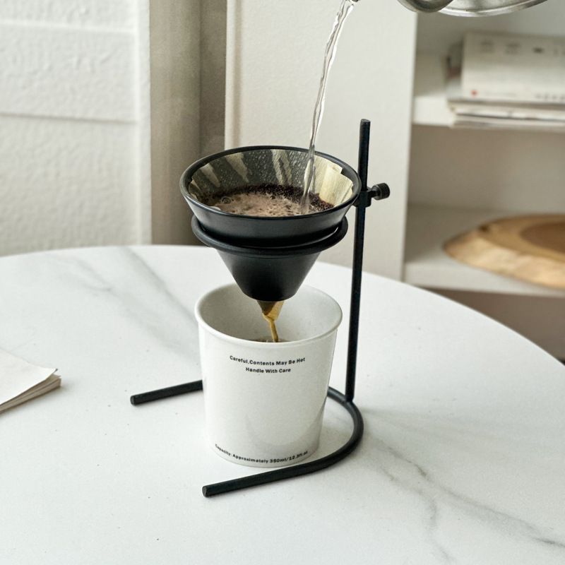 ホット調節可能なドリップフィルターカップホルダー、コーヒーハ - Home Cooking Delivery のレビューと価格