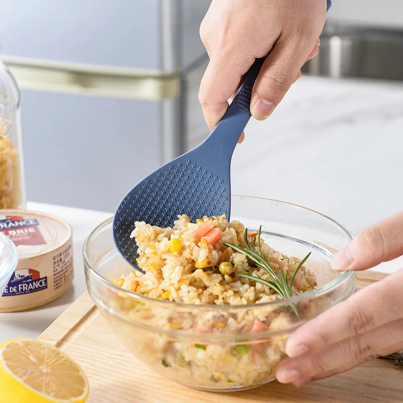 一体型シリコンライススプーン耐熱ノンスティック炊飯器スプーン - Home Cooking Delivery のレビューと価格