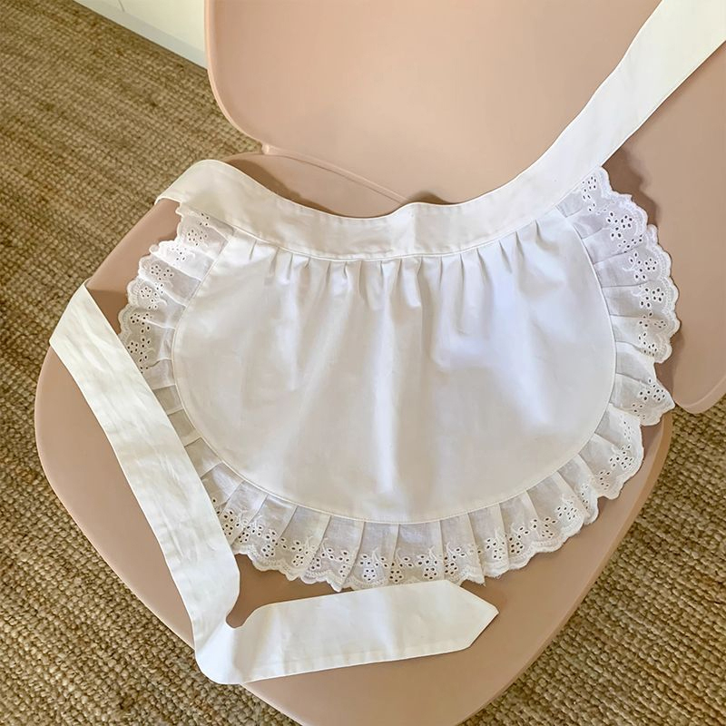 女性用ハーフ丈キッチンエプロン、ショートロリータメイド風セク - Home Cooking Service のレビューと価格